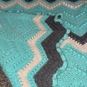 Hand-Knitted Baby Blanket